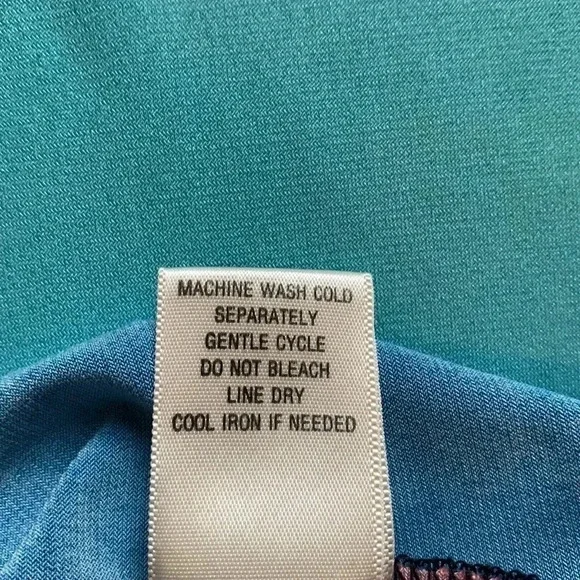 Emma & Michelle ColorBlock Dress Sheath Medium Y2k - Picture 6 of 7